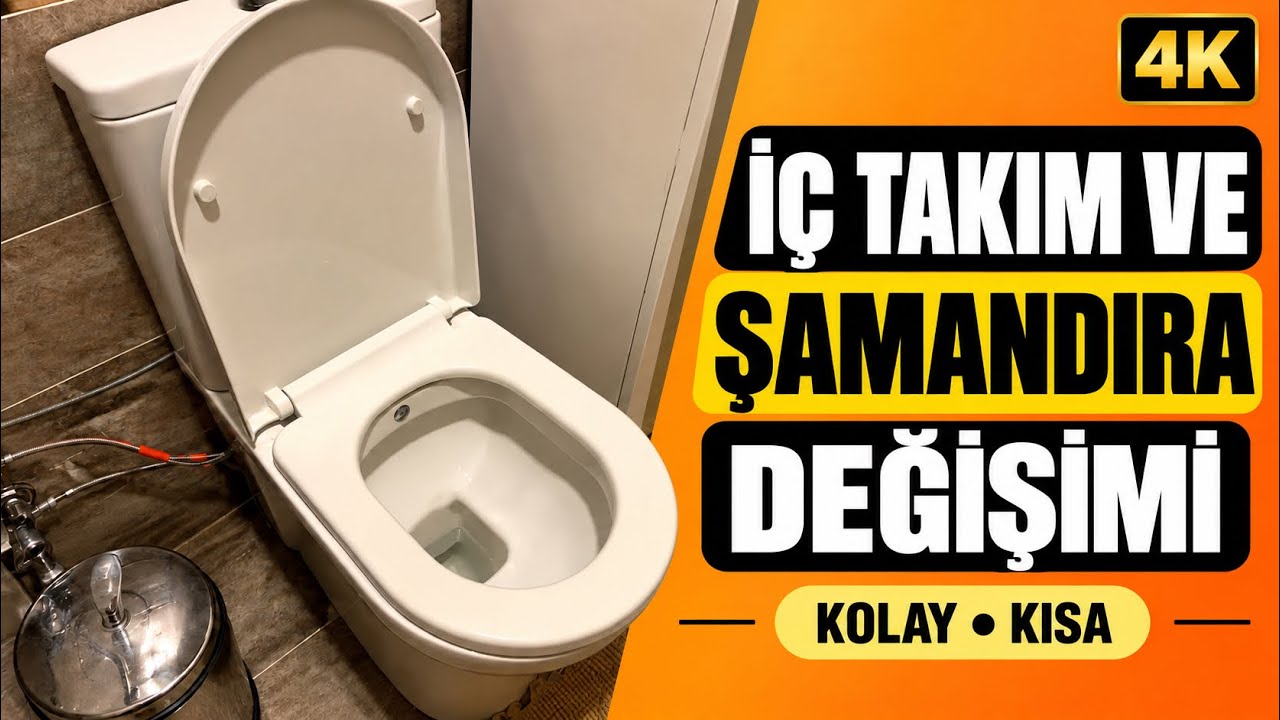 Klozet Şamandıra Değişimi | İç Takım Değişimi | Duvara Sıfır Klozet , Rezervuar İç Takımı Değişimi
