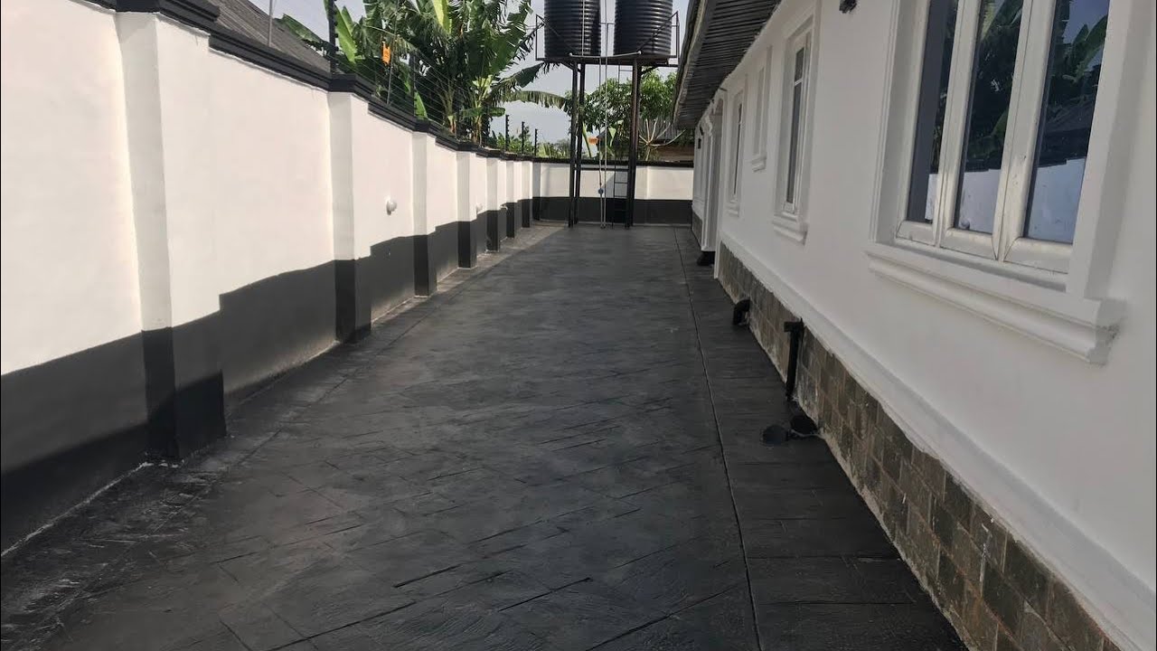 Price Of Stamping Concrete Flooring Works In Benin City Per Square Meter With Or Without Materials.