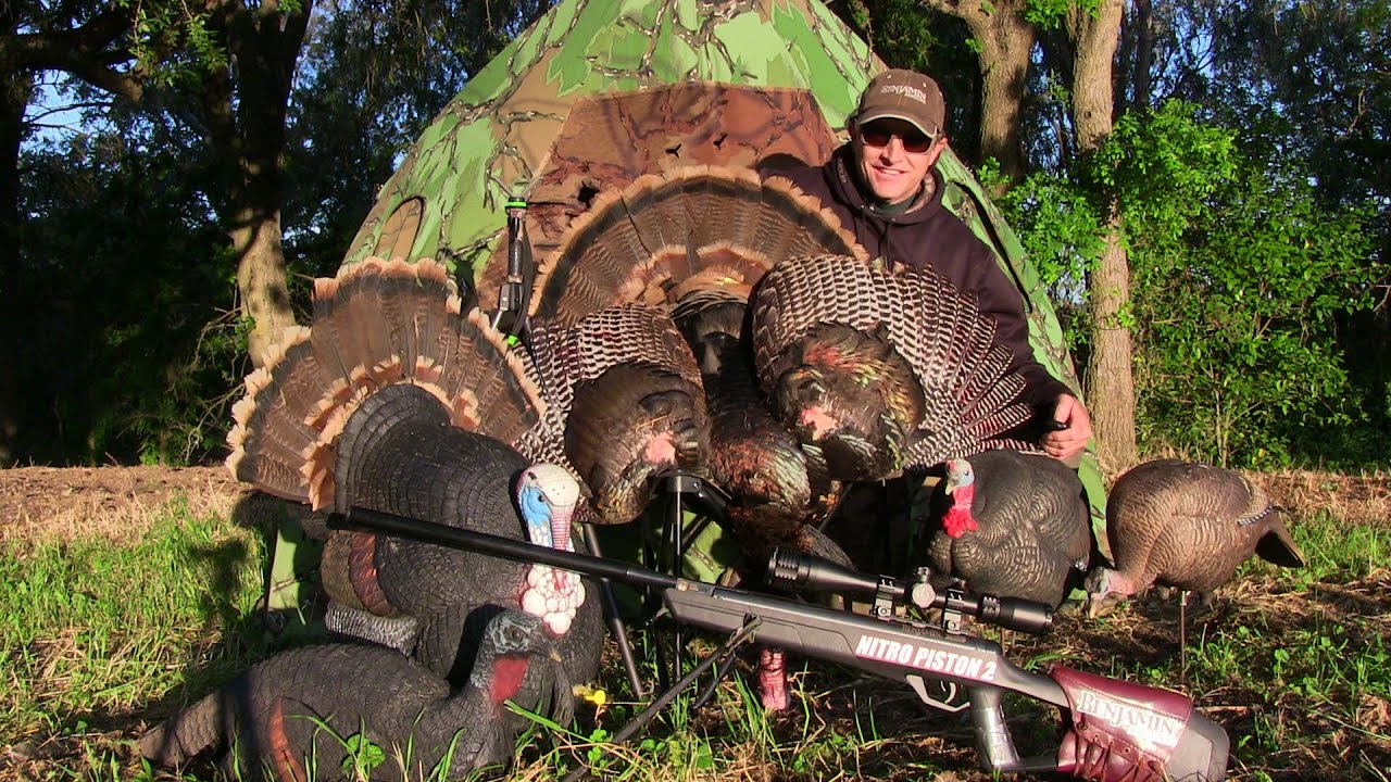 Pellet Gun Turkey Hunting Television- Episode 12- Spring 2016-Taekwondo Turkeys