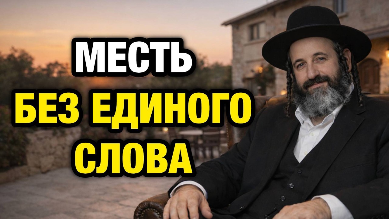 Вот как нужно поступать с теми, кто причинил вам боль. Еврейская мудрость