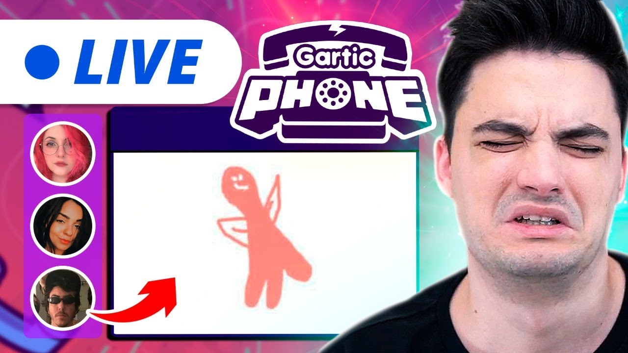 LIVE - GARTIC PHONE COM NETOLAB! [+10]