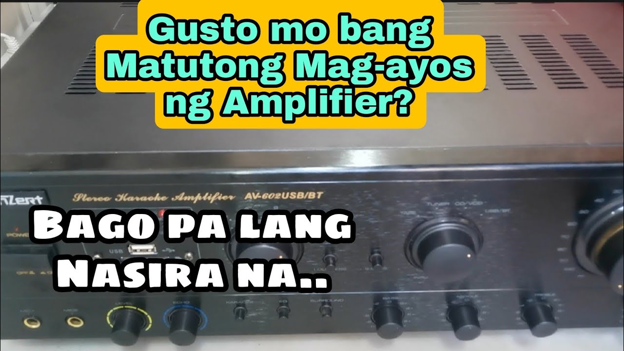 Troubleshooting Guide for Amplifier repair