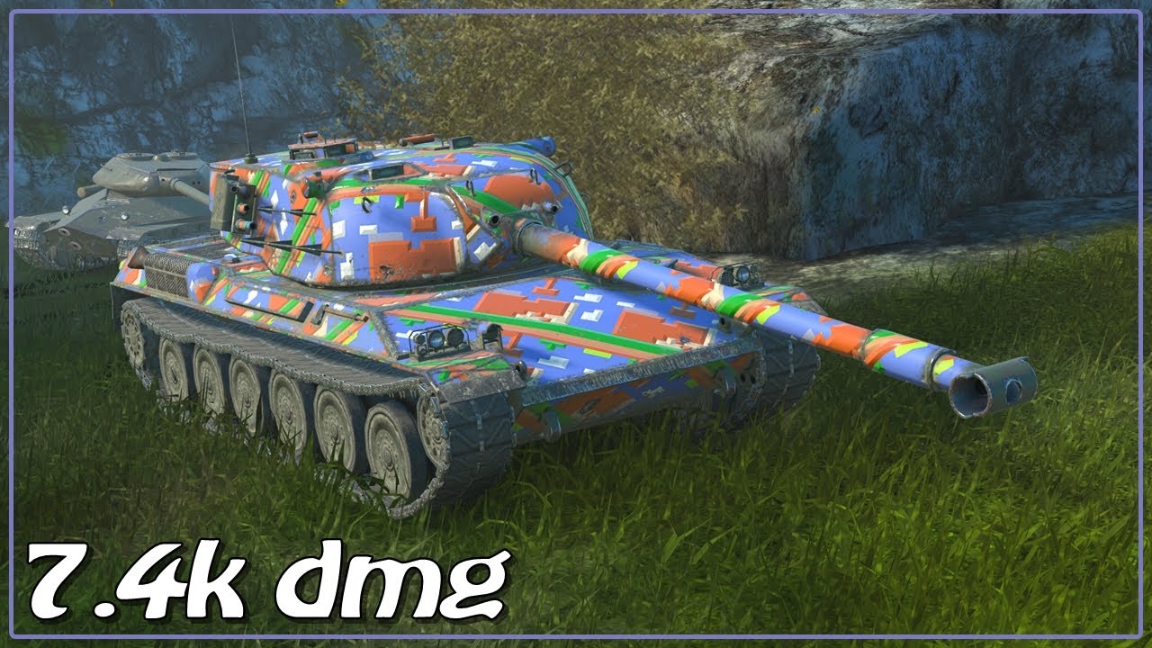 Type 68 • 3 frags • 7.4k dmg • WoT Blitz