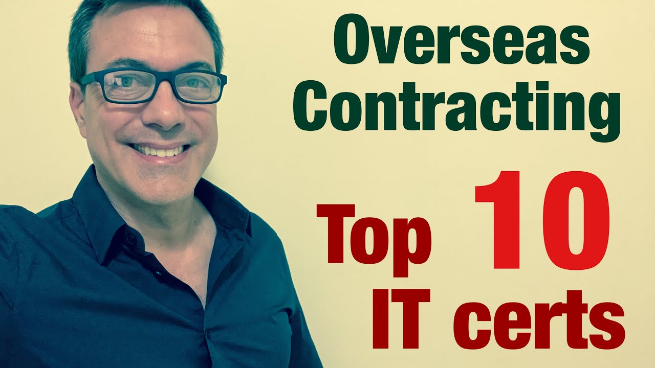 Overseas Contracting, Top IT certifications, Top technology certifications