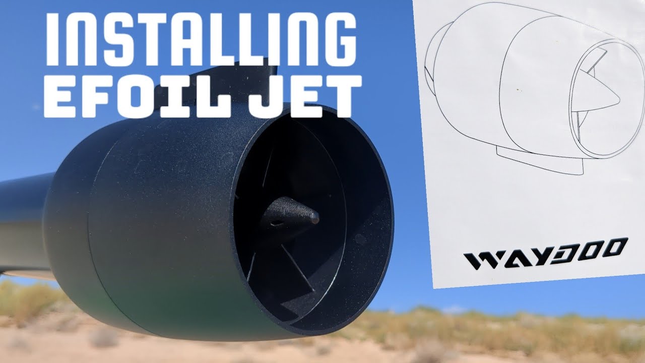 Installing the Waydoo JET on the Flyer One efoil