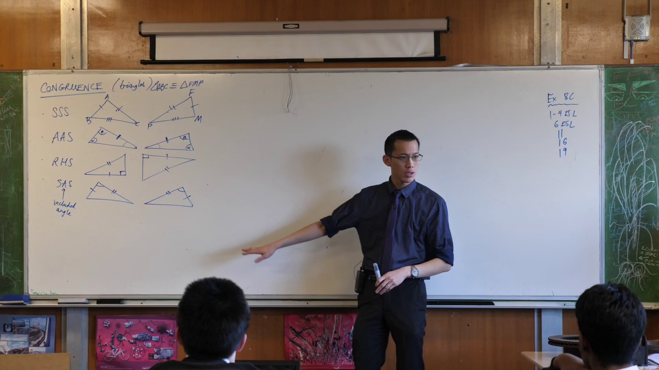 Совпадение треугольников (краткий обзор)