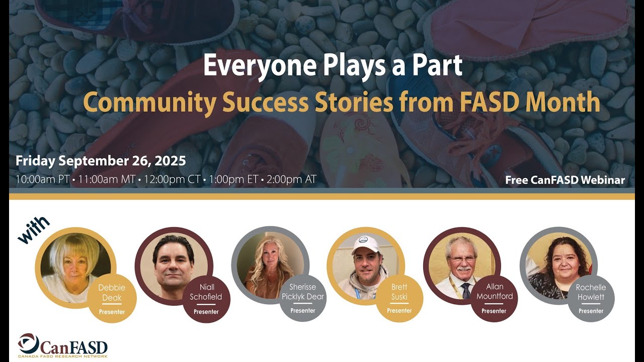 Everyone Plays a Part: Community Success Stories from FASD Month