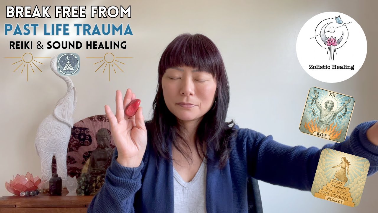 Break Free from Past Life Trauma ⛓️‍💥 | Soul Healing Journey | Reiki Energy & Sound Healing