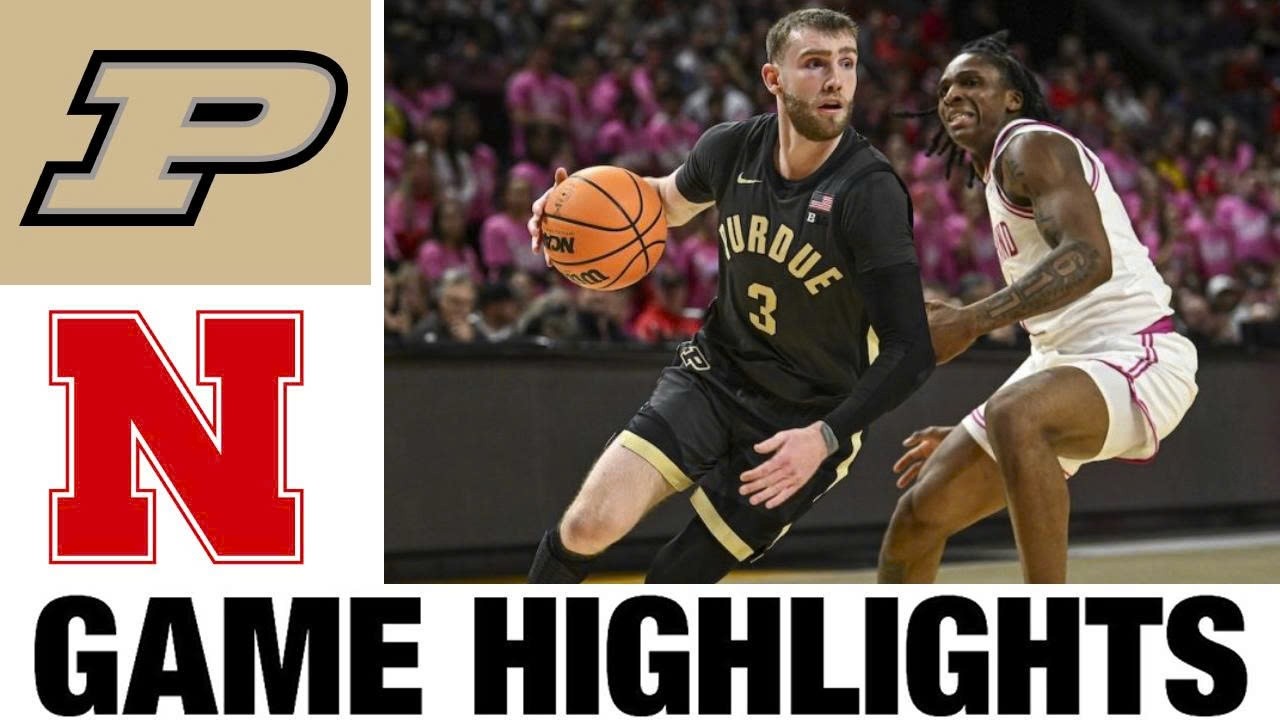 #7 Nebraska vs #13 Purdue Highlights | Men's Basketball | College Basketball 2026