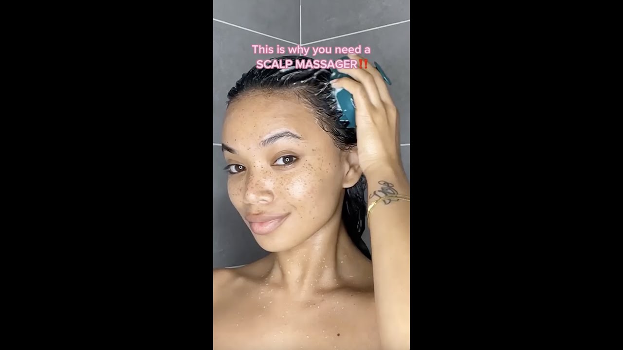 3 Benefits Of A Scalp Massager💦 #shorts #cocoandeve