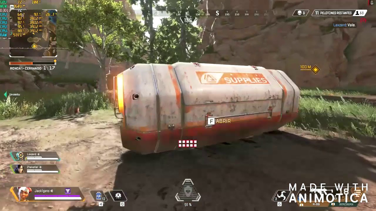 APEX LEGENDS | RX 570 + i3 7100 | 1080p CUSTOM SETTINGS