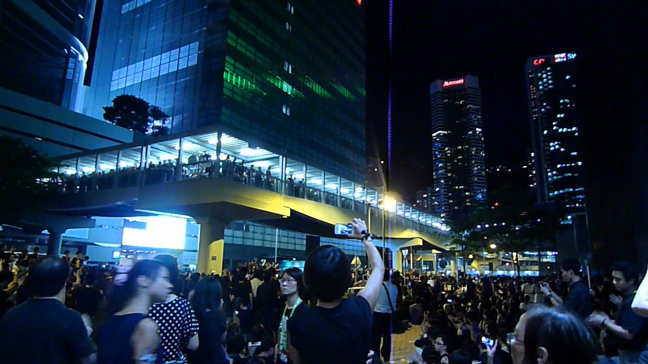年少無知 2012.09.07 政府總部門外反國教大合唱