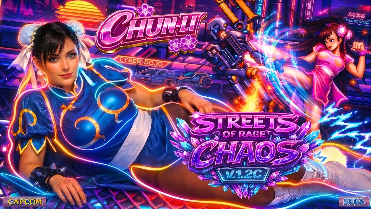 OPENBOR – Streets of Rage Chaos v1.2C SOR2 Route 2 - Chun-Li | Nonstop Pressure