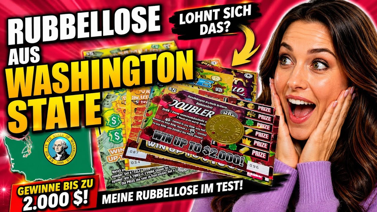 Rubbellose aus Washington State USA 2026🇺🇸 #rubbellose #usarubbelqueen