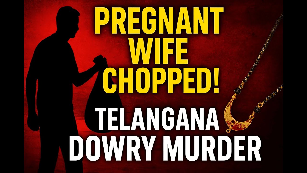 Telangana Dowry Horror: Husband Chops Pregnant Wife’s Body | Musi River Murder Case