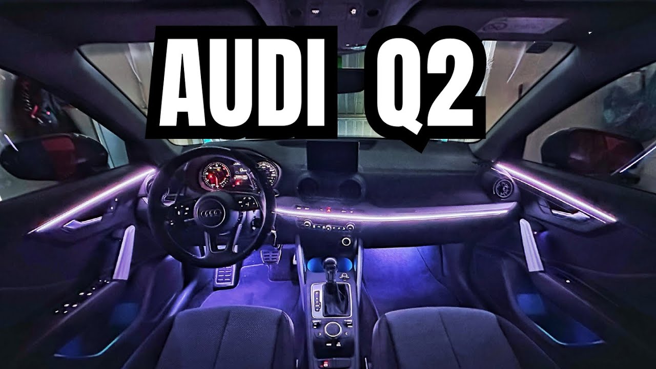 Come montare kit RGB luci interni Audi Q2 del 2020