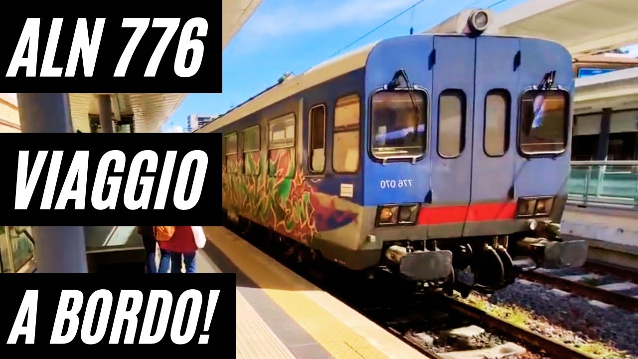 Automotrici ALn 776 - Viaggio a bordo e revisione del diesel da 150 all’ora!