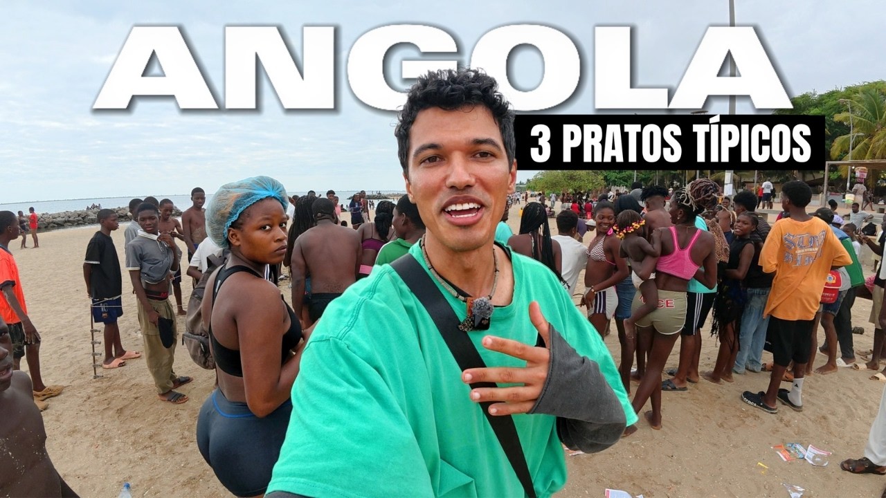 ANGOLA SEM FILTROS | Me levaram pro Calulu e amei isso