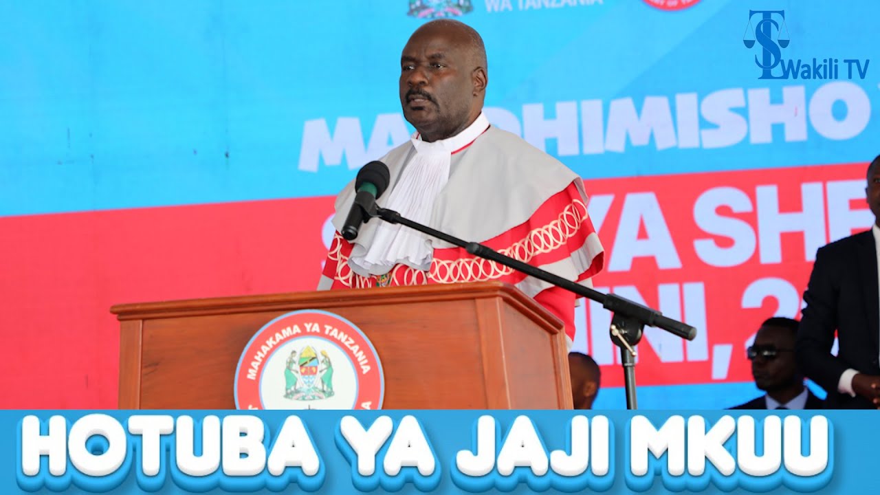 Hotuba ya Jaji Mkuu George Masaju Siku ya Sheria Nchini
