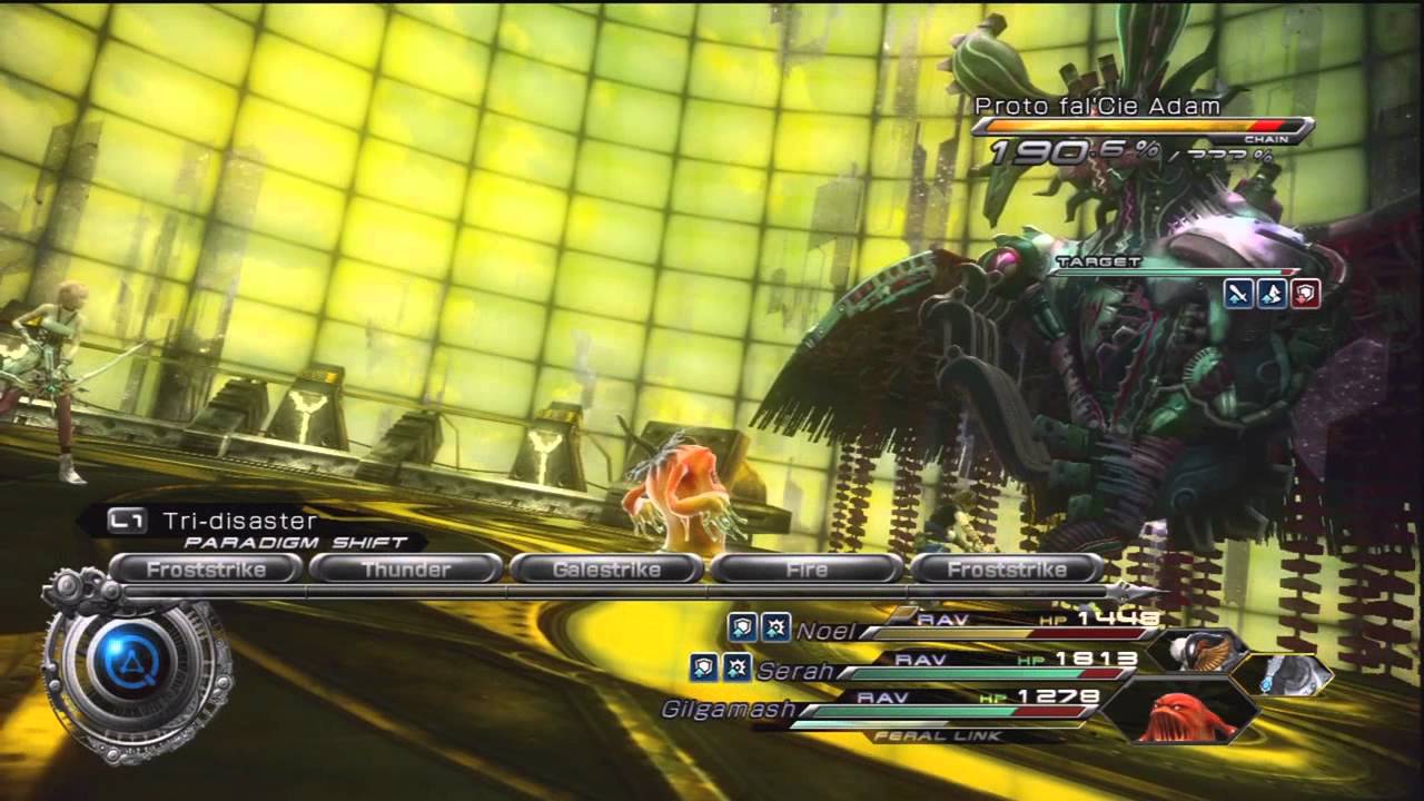 Final Fantasy XIII-2 - Boss: Proto fal'Cie