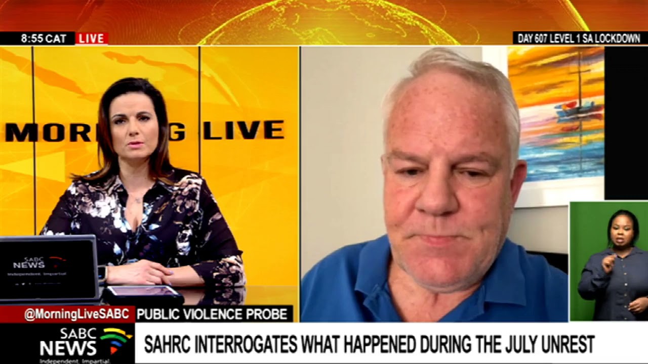 Public violence probe | SAHRC interrogates what happened during the July unrest