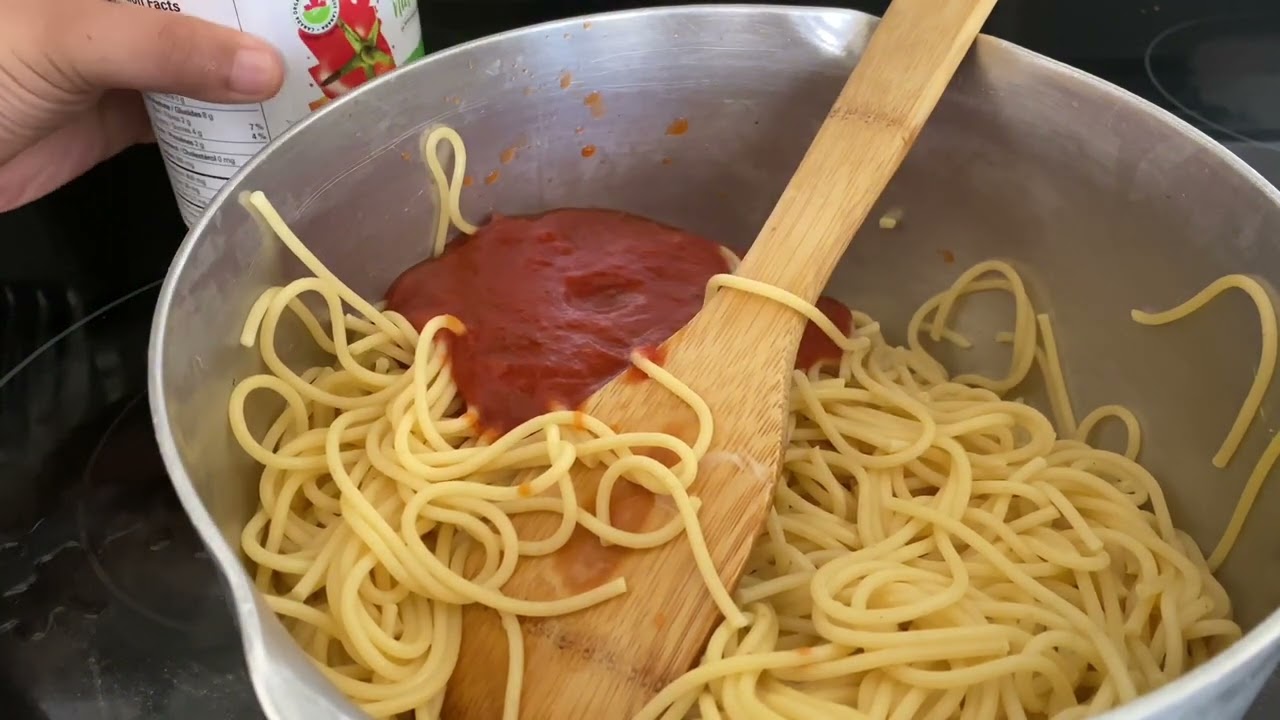 How to make spaghetti fast and tasty 