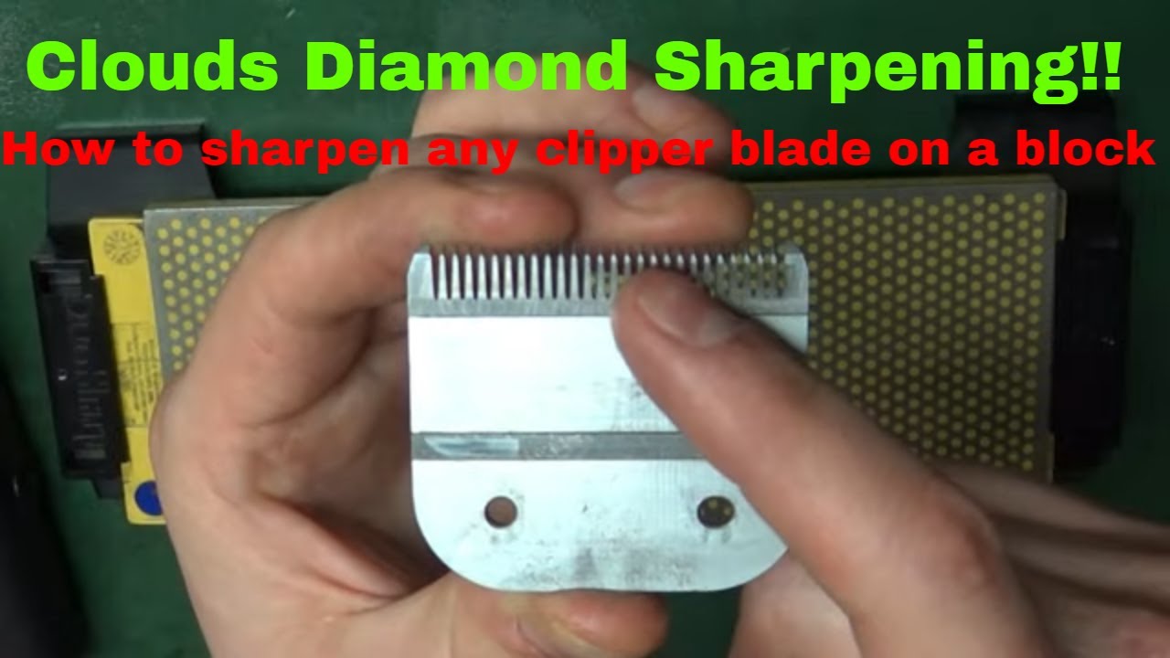 How To Easily Sharpen Any Clipper Blade On A Block: Step-by-step Tutorial!