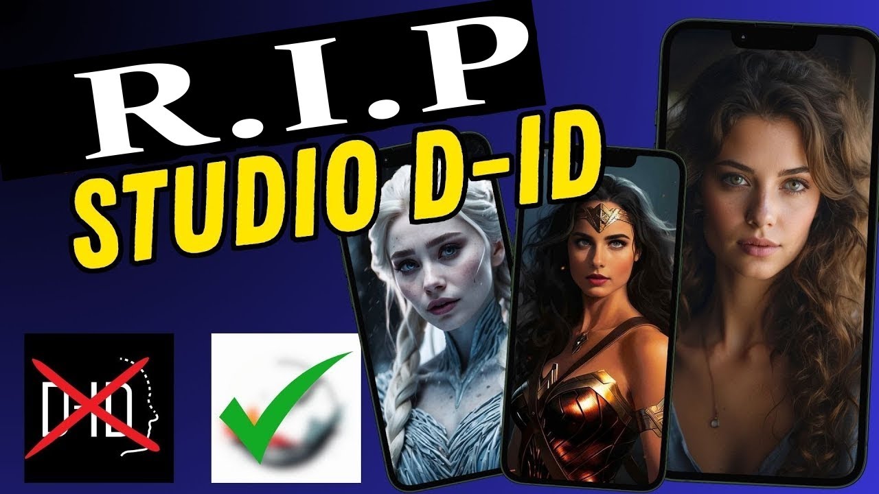 Alternativa D-ID GRATUITA : Crie um Avatar Talking AI gratuitamente, Sem Marca d'água.