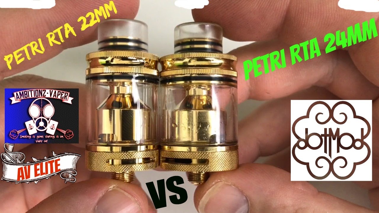 DOTMOD Petri RTA 22MM VS 24MM | Whats the Difference??? AV Elite