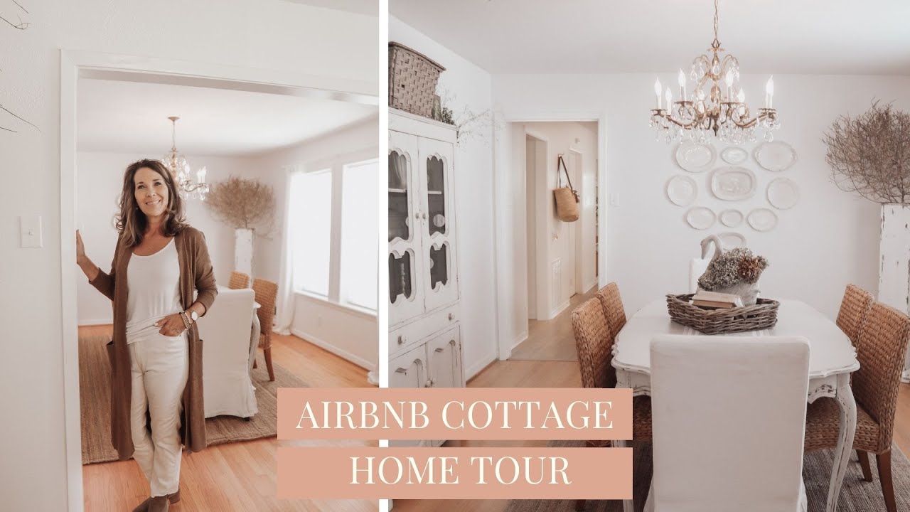 Cottage AirBnb Home Tour - Budget Friendly Home Tips
