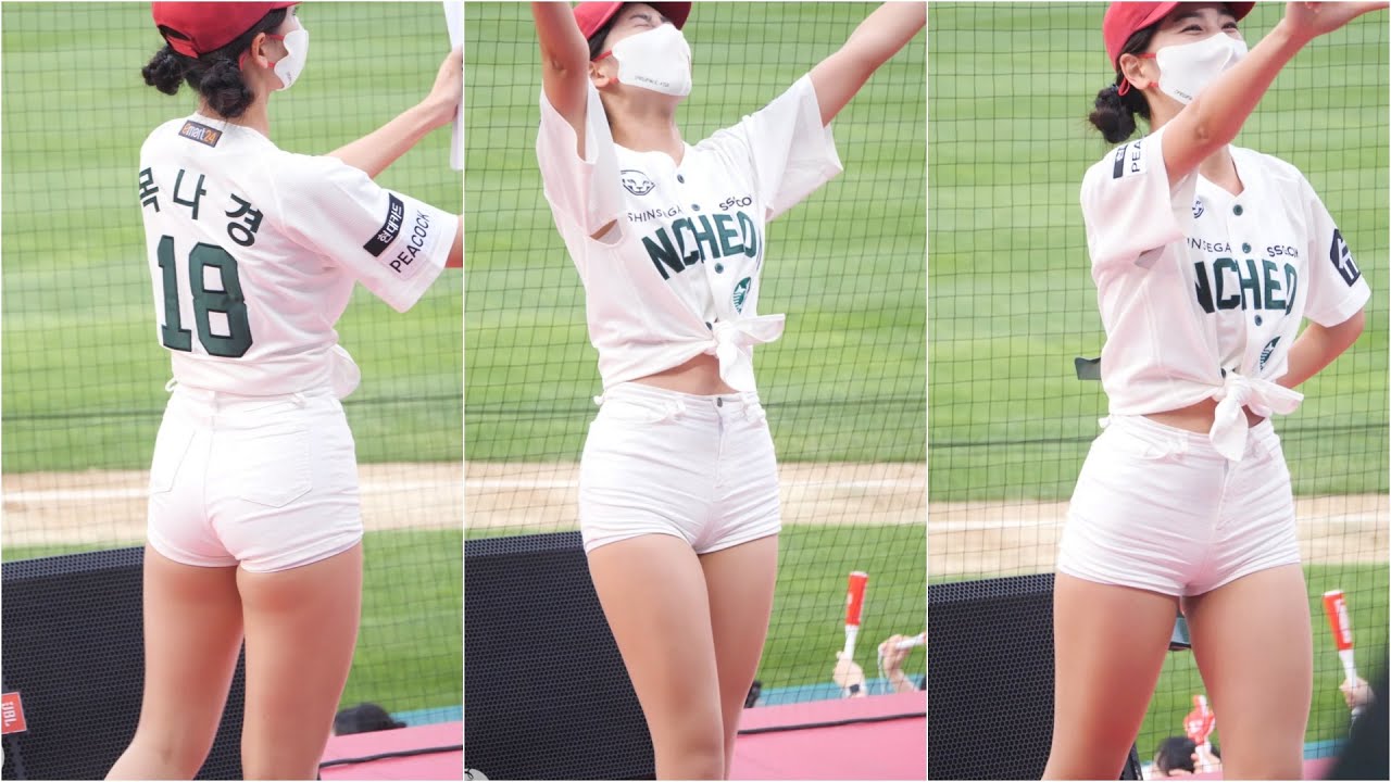 [4K] 잘안가는 문학에 간 이유! 목나경 치어리더 직캠 Mok Nakyung Cheerleader fancam SSG랜더스 220626