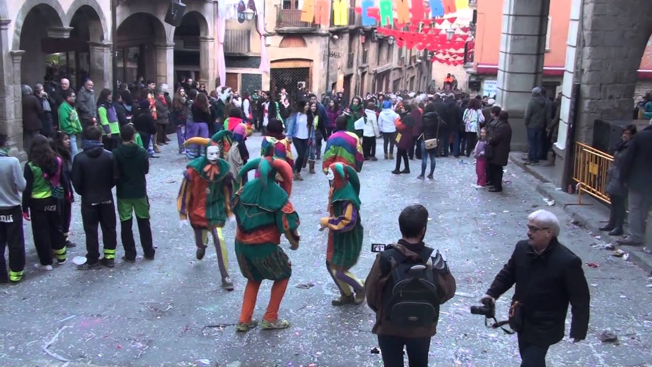 Solsona Carnaval 2015 - Contradanses - Arribada