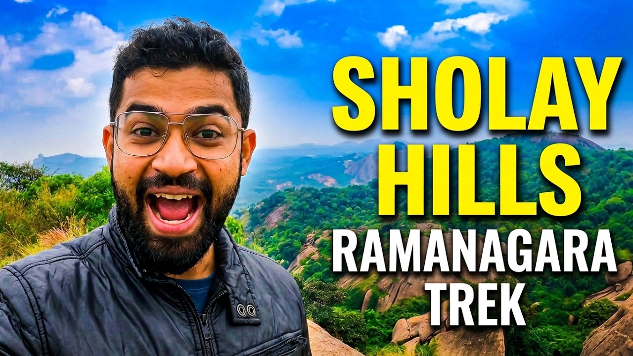1️⃣ RamaDevara Betta Trekking | Ramanagar Hill | Sholay Betta - Vinay Bengaluru