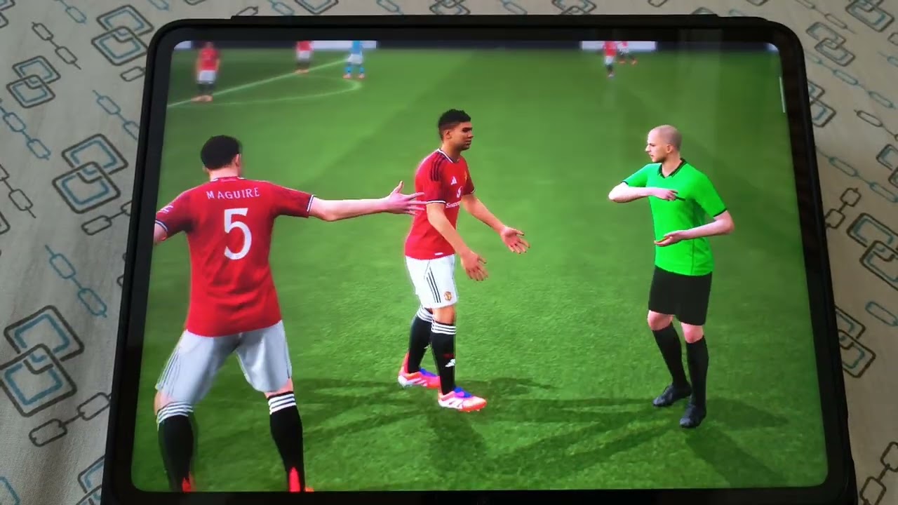 OnePlus Pad Go 2 | Efootball Gameplay | MANCHESTER UNITED VS MAN CITY (High Graphics + Max FPS)