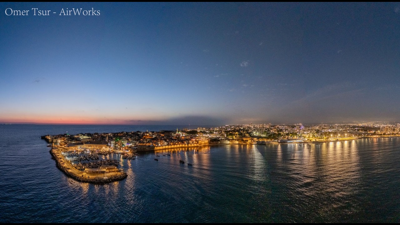 Old City Of Acre | Israel From Above | AirWorks 4K Aerial Photography | העיר העתיקה של עכו