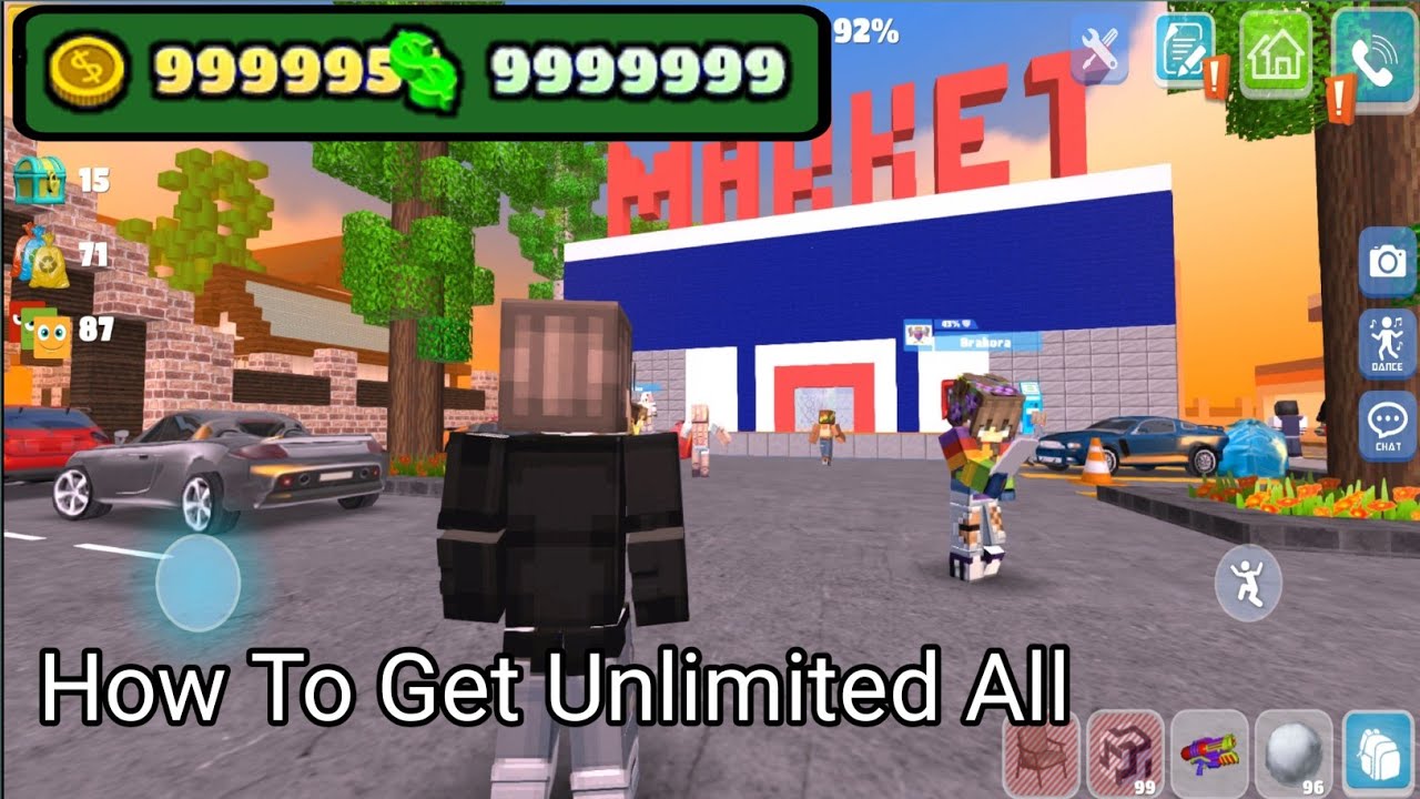 Party Craft!! Shopping With Extra Money Buy Anything In Pary Craft Game