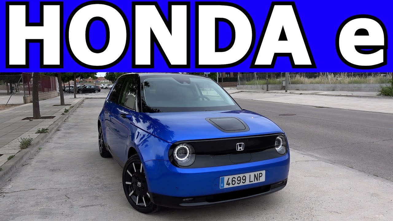 HONDA E: un pequeño eléctrico MUY SORPRENDENTE