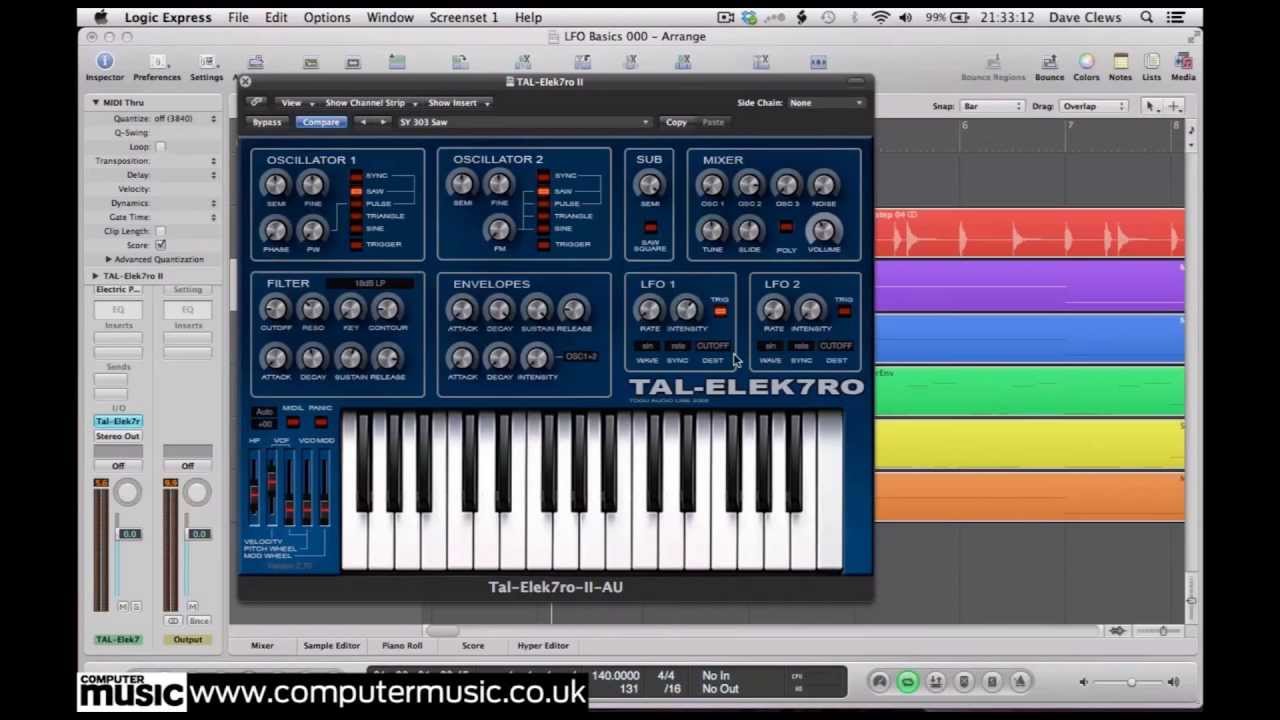 How to use basic LFO parameters