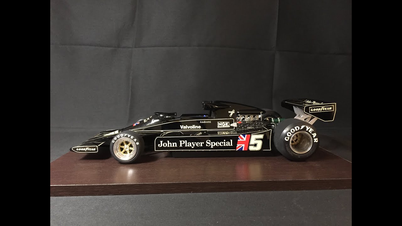 TAMIYA 1/12 LOTUS 78 　J.P.S.Mk.Ⅲ 完成品