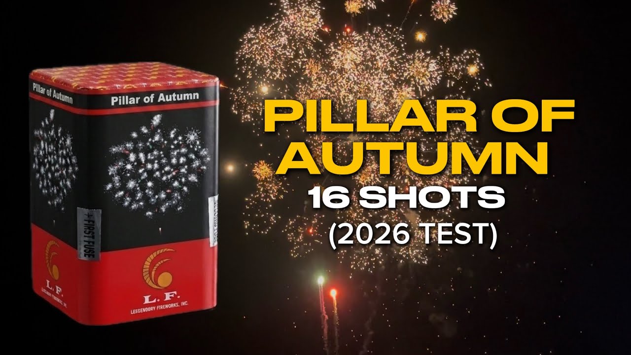PILLAR OF AUTUMN by Leegendary Fireworks Inc. #fireworks  #paputok #16shots 