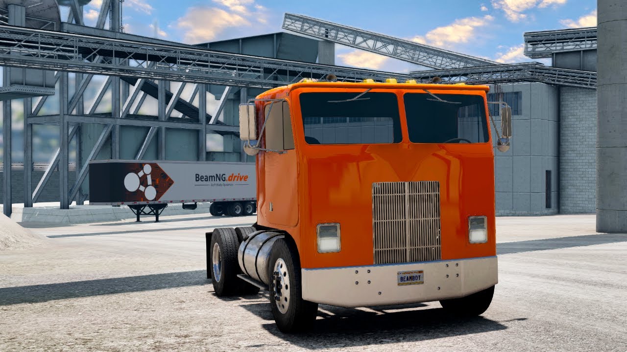 POV Test Driving the 1981 Gavril T Series Cab Over (BeamNG)