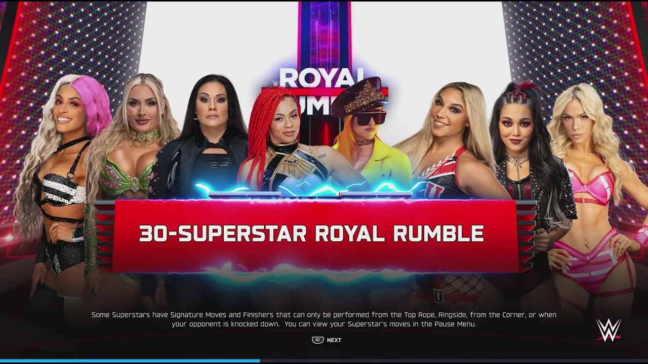 WWE women's royal rumble 2026 match