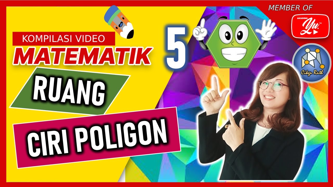 MATEMATIK | TAHUN 5 | RUANG | CIRI POLIGON SEKATA #matematiktahun5 #cikguruth