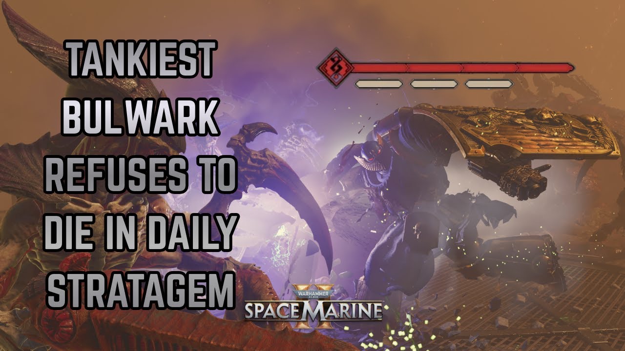 Making The TANKIEST BULWARK To Survive This HARD STRATAGEM | Space Marine 2 Build Guide & Gameplay