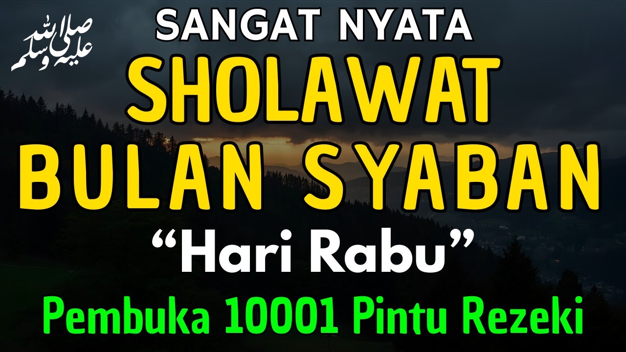 SHOLAWAT PENARIK REZEKI PALING DAHSYAT,Sholawat Nabi Muhammad SAW,SALAWAT JIBRIL PALING MERDU sekali