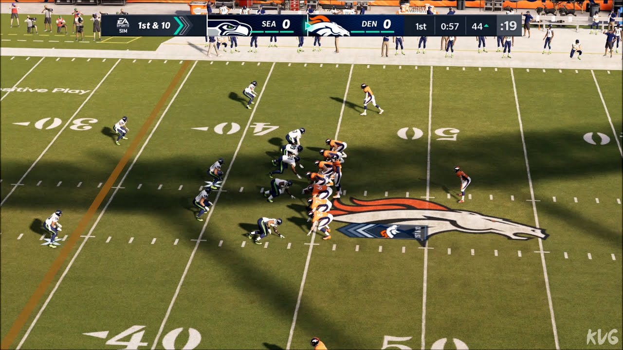 Madden NFL 21 - Denver Broncos vs Seattle Seahawks - Gameplay (PS4 HD) [1080p60FPS]
