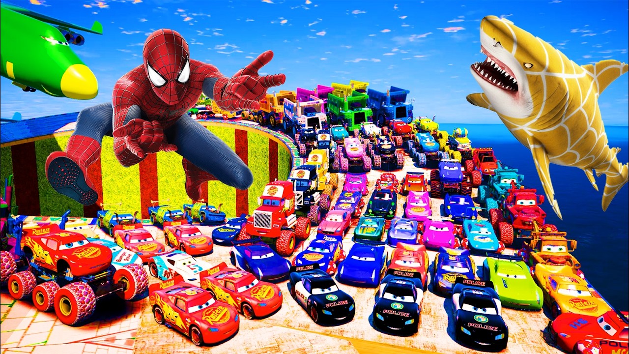 Disney Pixar Cars Unboxing Review | Lightning McQueen, Tow Mater, Doc Hudson, Sally Carrera, Cruz