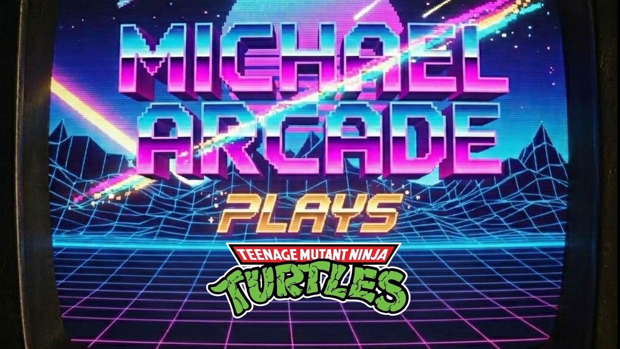 Michael Arcade Plays Teenage Mutant Ninja Turtles (Arcade)