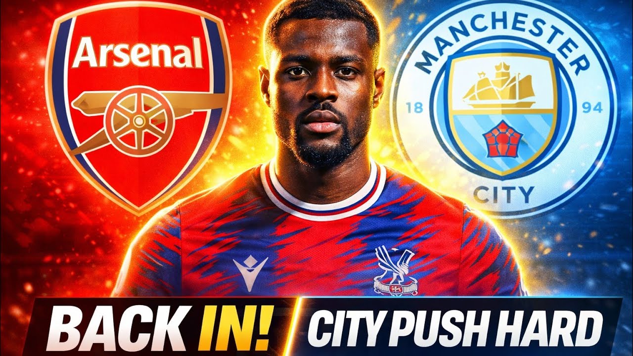 Arsenal back in for Marc Guehi! City push hard - But Gunners Still Confident!