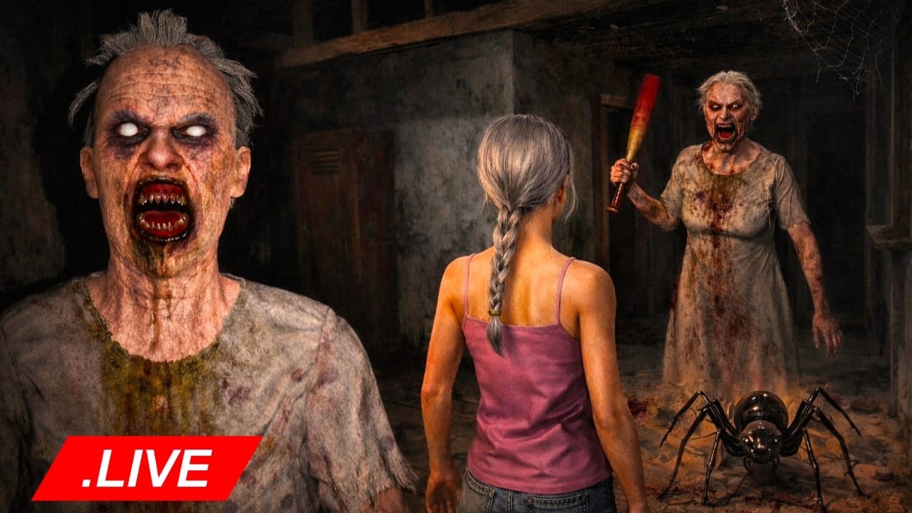 ​🔥 Granny Live 🔥 | ❤️ Granny Christmas Live Stream | ❤️ Granny Horror Gameplay ❤️ #granny
